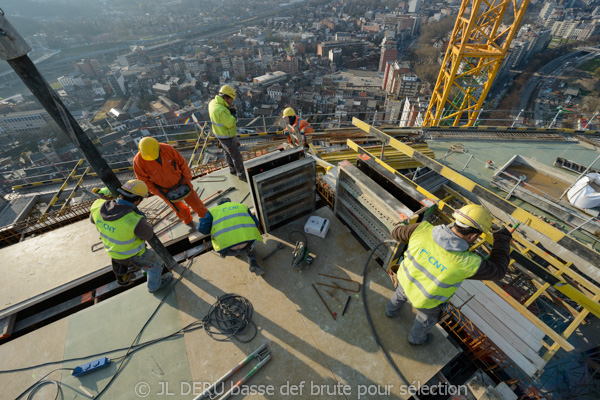 tour des finances à Liège